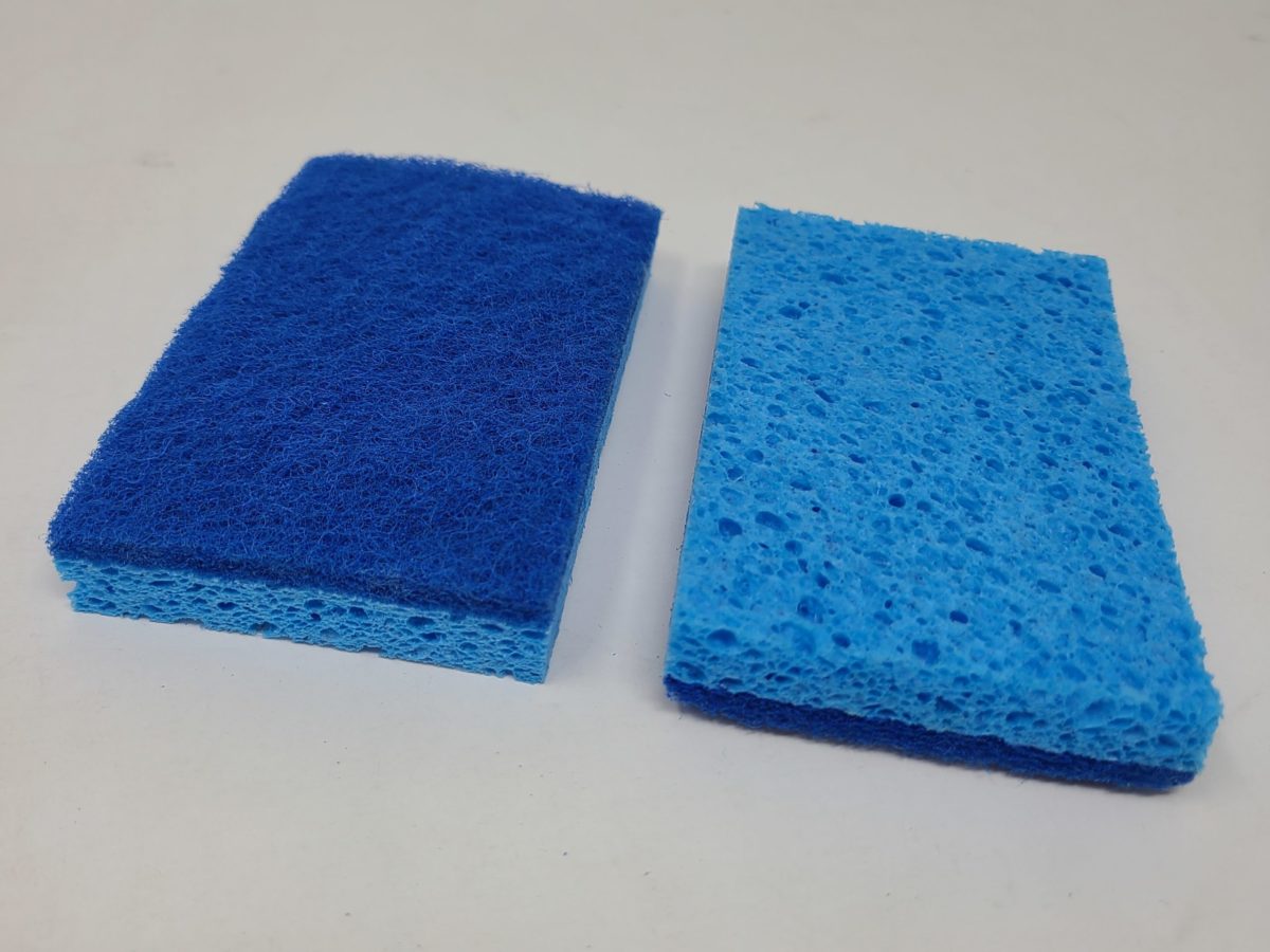 CleanFreak® Scrubex® Handheld Blue Dish Washing Scrub Sponges - Case of 40  —